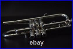 Schilke CX5L Custom Series Bb Trumpet in Silver-Very Good Condition -RARE