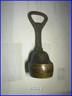Schlitz 1900's Brass Bell Bottle Opener Very Rare