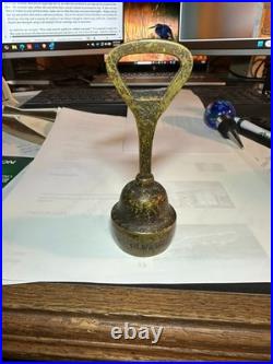 Schlitz 1900's Brass Bell Bottle Opener Very Rare