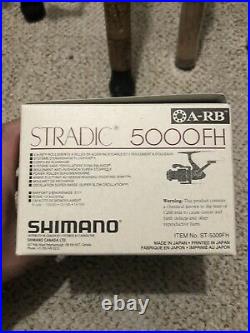 Shimano Stradic 5000FH NEW IN BOX Super Rare Anti Reverse Japan Very Smooth Rare