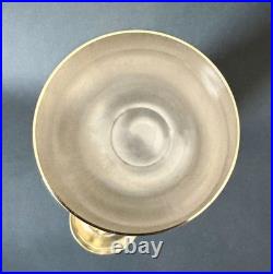 Sleek, Rare, Mint, Very Slim, Italian Modernist Brass Skyscraper Shaker C-1947