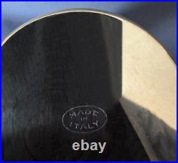 Sleek, Rare, Mint, Very Slim, Italian Modernist Brass Skyscraper Shaker C-1947