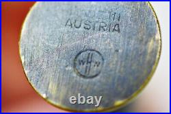 Small Indian Whw Workshops Hagenauer Wien Brass Very Rare, Feather Is Missing