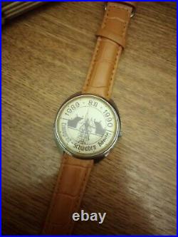 Soviet USSR Russian rare vintage BIG watch PAKETA RAKETA 2609HA/very rare