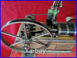 Steam engine scratch built from brass made in 1956 very nice and rare example