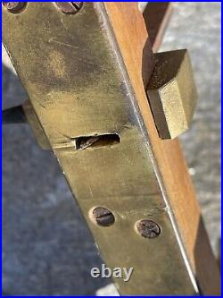 Stunning And Rare Antique Marking Gauge With brass Components. Very high Quality