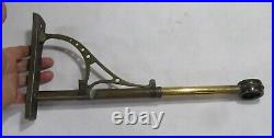 Super Rare Steampunk Extendible Bracket, Brass, Lamp Holder Very Good