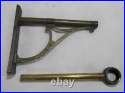 Super Rare Steampunk Extendible Bracket, Brass, Lamp Holder Very Good