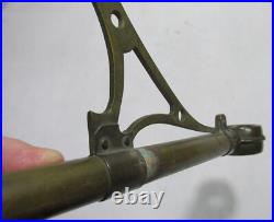 Super Rare Steampunk Extendible Bracket, Brass, Lamp Holder Very Good