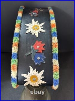 Swiss Switzerland Brass Cow Bell With Strap Very Nice Rare Huge 22 Tall