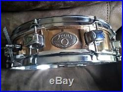 Tama Brass Piccolo Snare Drum-very Rare. Lqqk