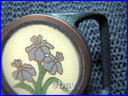 Tech Ether Guild Iris Brass Hippie Belt Buckle! Vintage! Very Rare! 1983! USA