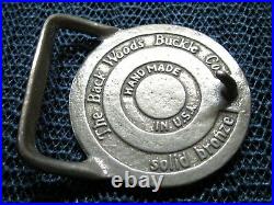 Tech Ether University Of Kentucky Wildcats Brass Belt Buckle! Vintage! Very Rare
