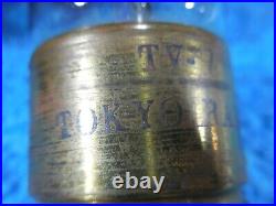 Tokyo Radio TV-7 brass base beautiful very rare tube