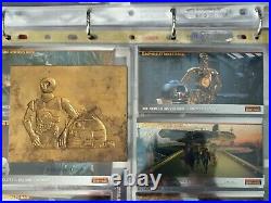 Topps Star Wars 1995 ESB Widevision Very RARE Brass Printing Plate. Test Prints