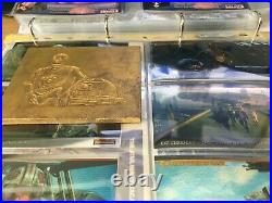 Topps Star Wars 1995 ESB Widevision Very RARE Brass Printing Plate. Test Prints