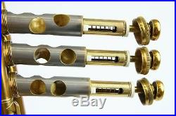 Trumpet Benge Eb/D Renso tempered bell/ Gold plated/very rare