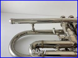 Trumpet CONN 22B Nickel Plated VERY RARE Vintage Trumpet