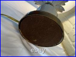 Two Pineapple Lamps Stone and Brass, Artisan Masterpieces, Very rare