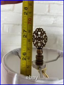 Two Pineapple Lamps Stone and Brass, Artisan Masterpieces, Very rare