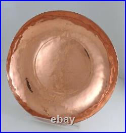 VERY EARLY RARE Hector Aguilar Handwrought Mixed Metals Copper Brass Bowl 1945