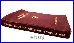 VERY RARE 1914 The Stanley Works Wrought Hardware Steel, Brass and Bronze