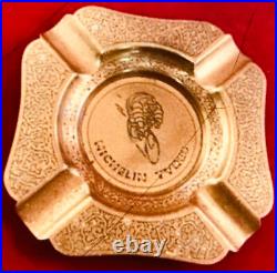 VERY RARE 1940s BRASS MICHELIN ASHTRAY CIRCA1940s 50s