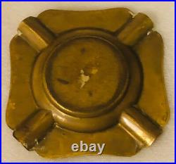 VERY RARE 1940s BRASS MICHELIN ASHTRAY CIRCA1940s 50s