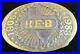 VERY-RARE-1983-H-E-B-Heritage-Mint-Registered-Collection-Brass-Belt-Buckle-HEB-01-vvfb