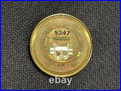 VERY RARE 2013 Lealana. 10 Bit Coin Brass Funded Like Casascius