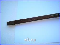 VERY RARE ANTIQUE WANTSON BOTTLE BREWERY RULER J LONG LONDON c1820 WOOD & BRASS