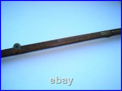 VERY RARE ANTIQUE WANTSON BOTTLE BREWERY RULER J LONG LONDON c1820 WOOD & BRASS