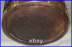 VERY RARE Antique English George III Bucket Heavy Brass Liner Handle Fittings