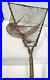 VERY-RARE-Antique-Fly-Fishing-Collapsible-Net-Brass-Leather-Timber-Fly-Net-AF-01-luou