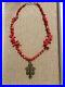 VERY-RARE-Authentic-Asian-Branch-Coral-Crucifix-Necklace-Spinning-Crown-01-uzr