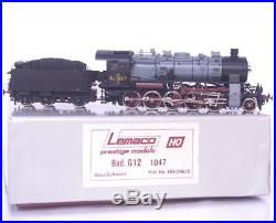 VERY RARE BRASS HAND BUILT LEMACO HO-046/2 BAD LIVERY 2-10-0 CLASS G10 No. 1047