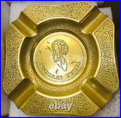 VERY RARE BRASS MICHELIN ASHTRAY CIRCA1940s 50s