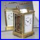 VERY-RARE-CARRIAGE-CLOCK-with-DOUBLE-TWO-DIALS-partners-desk-WORKING-Brevete-01-kp