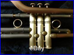 VERY RARE Carol Brass Trumpet Dizzy Signature Model Perfect Screamer or Jazz