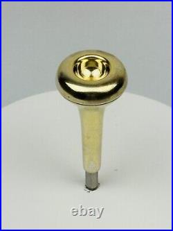 VERY RARE Conn 25 Gold Tone Cornet Mouthpiece in Very Good Condition for 80 y/o