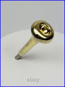 VERY RARE Conn 25 Gold Tone Cornet Mouthpiece in Very Good Condition for 80 y/o