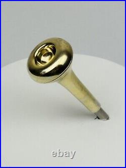 VERY RARE Conn 25 Gold Tone Cornet Mouthpiece in Very Good Condition for 80 y/o