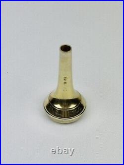 VERY RARE Conn 25 Gold Tone Cornet Mouthpiece in Very Good Condition for 80 y/o