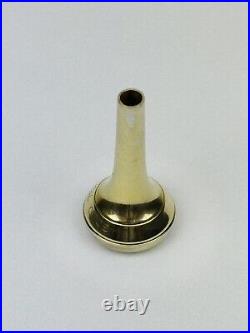 VERY RARE Conn 25 Gold Tone Cornet Mouthpiece in Very Good Condition for 80 y/o