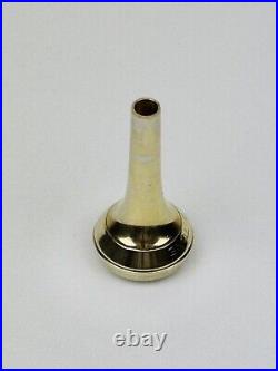 VERY RARE Conn 25 Gold Tone Cornet Mouthpiece in Very Good Condition for 80 y/o