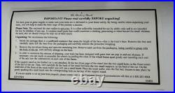 VERY RARE Dallas Cowboys Danbury Mint 5 Piece Train Set Original Box with Cert