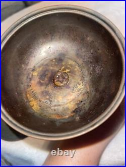 VERY RARE FIND! Mid Mod Brass Candy Dish 1950s