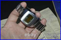 VERY RARE FIRST SOVIET Russian WATCH ELEKTRONIKA B6-02! Digital LCD Electronika