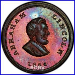 VERY RARE Fuld 131/217b R-8 PCGS MS-66 Abraham Lincoln / Long May It Wave