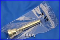 VERY RARE Greg Black 1C WBP 22 10 Removable Cup Trumpet SILVER Plated Mouthpiece